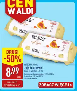 ALDI Jaja ściółkowe L, 10 szt. Wesoły Kurnik oferta