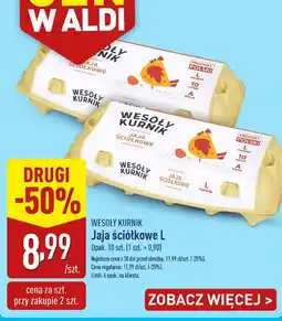 ALDI Jaja ściółkowe L, 10 szt. Wesoły Kurnik oferta