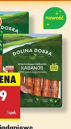 Biedronka Kiełbaski śniadaniowe klasyczne Dolina Dobra oferta