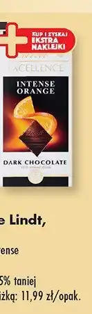 Biedronka Czekolada Excellence Orange Intense Lindt oferta