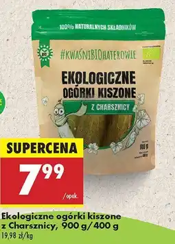 Biedronka Ogórki kiszone ekologiczne z Charsznicy Biedronka oferta