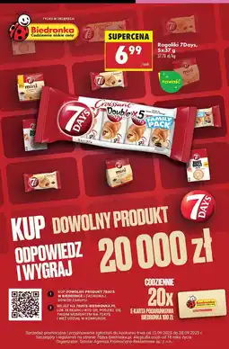 Biedronka Rogaliki 7Days oferta