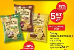 Żabka Chipsy Wiejskie Ziemniaczki różne rodzaje oferta