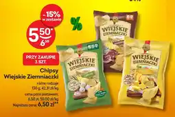 Żabka Chipsy Wiejskie Ziemniaczki różne rodzaje oferta