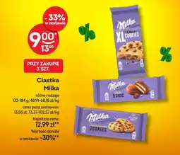 Żabka Ciastka Milka różne rodzaje oferta