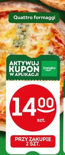 Żabka Pizza Quattro formaggi Żabka oferta
