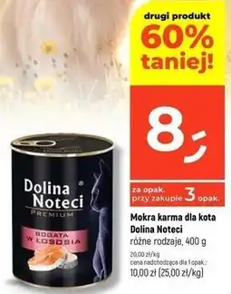Dealz Karma dla kota bogata w łososia Dolina Noteci oferta