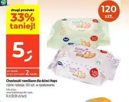 Dealz Chusteczki nawilżane zielone Hops Baby Pure oferta