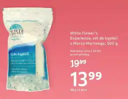 Rossmann Sól do kąpieli z morza martwego White Flower's oferta