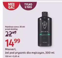 Rossmann Żel pod prysznic sweet wood Masveri Men oferta