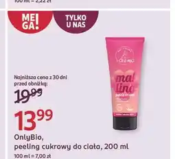 Rossmann Peeling do ciała malinowy Only Bio oferta