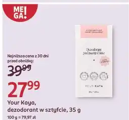 Rossmann Dezodorant lawenda Your Kaya oferta