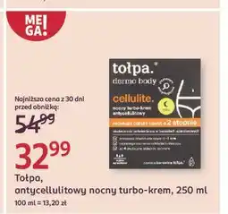 Rossmann Nocny turbo-krem antycellulitowy na noc Tołpa Dermo Body Cellulite oferta