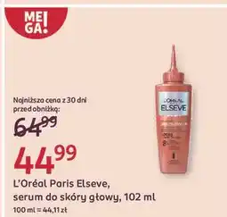 Rossmann Serum do skóry głowy przeciw wypadaniu włosów L'oreal Elseve Growth Booster oferta