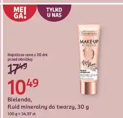 Rossmann Fluid mineralny rozświetlający 01 jasny beż Bielenda Make-Up Academie oferta