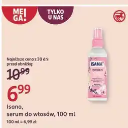 Rossmann Serum do włosów jedwabisty połysk Isana oferta