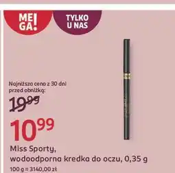 Rossmann Kredka do oczu 350 Miss Sporty Wonder Black oferta