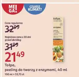 Rossmann Peeling do twarzy 3 enzymy Tołpa Dermo Face Enzyme oferta