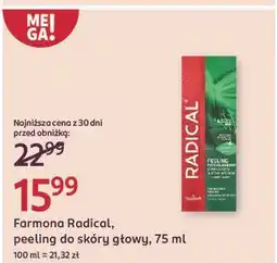 Rossmann Peeling enzymatyczny do skóry głowy Farmona Radical oferta