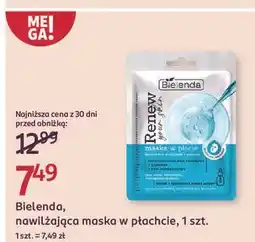 Rossmann Maska w płachcie nawilżająca Bielenda oferta