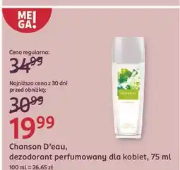 Rossmann Dezodorant Chanson D'eau oferta
