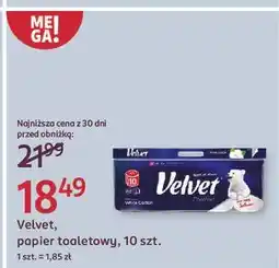 Rossmann Papier toaletowy comfort Velvet oferta