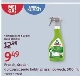 Rossmann Płyn do czyszczenia kabin prysznicowych winogronowy Frosch oferta