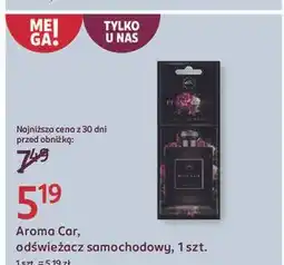 Rossmann Odświeżacz samochodowy peony blush Aroma Car oferta