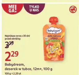 Rossmann Deserek jabłko morela mango Babydream oferta