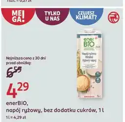 Rossmann Napój ryżowy Enerbio oferta