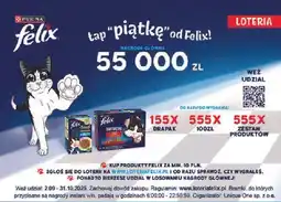 Rossmann Karma dla kota dorsz tuńczyk Purina Felix Soup Original oferta