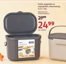 Rossmann Pojemnik na odpady bio 3.2 l Rotho oferta