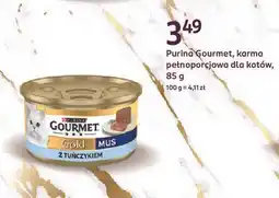 Rossmann Karma dla kota z tuńczykiem Purina Gourmet Gold oferta
