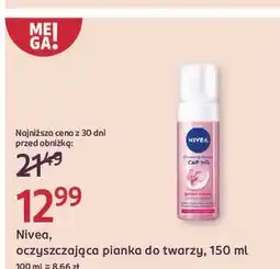Rossmann Pianka łagodząca cera sucha i wrażliwa Nivea Face Essentials oferta