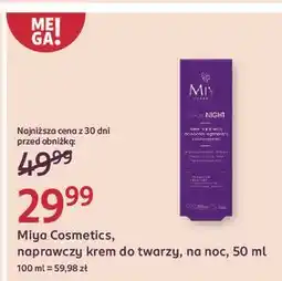 Rossmann Krem naprawczy z peptydami Miya Neuro Night oferta