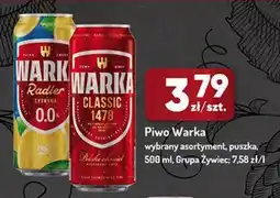 Avita Piwo Warka Grupa Żywiec oferta