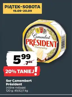Netto Ser Camembert Président oferta