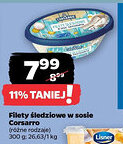 Netto Filety śledziowe w sosie Corsarro oferta