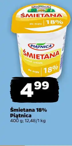Netto Śmietana 18% Piątnica oferta