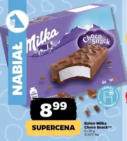 Netto Baton Milka Choco Snack oferta