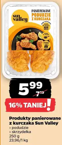 Netto Produkty panierowane z kurczaka Sun Valley oferta