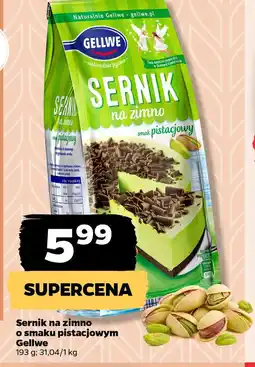 Netto Sernik na zimno o smaku pistacjowym Gellwe oferta