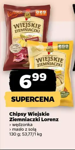 Netto Chipsy Wiejskie Ziemniaczki Lorenz oferta