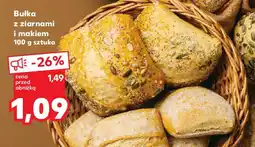 Kaufland Bułka z ziarnami i makiem oferta