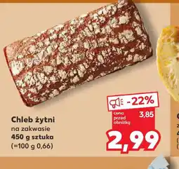 Kaufland Chleb żytni na zakwasie oferta