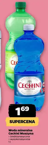 Netto Woda mineralna Cechini Muszyna oferta