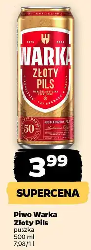 Netto Piwo Warka Złoty Pils oferta