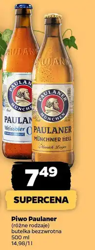 Netto Piwo Paulaner oferta