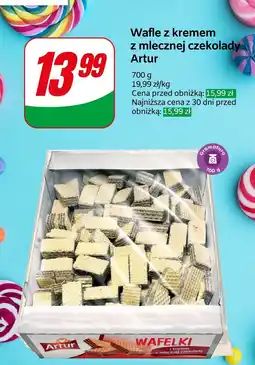 Dino Wafle z kremem z mlecznej czekolady Artur oferta