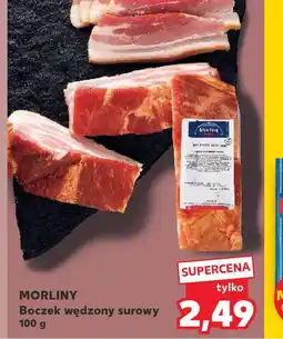 Kaufland Morliny Boczek wędzony surowy oferta